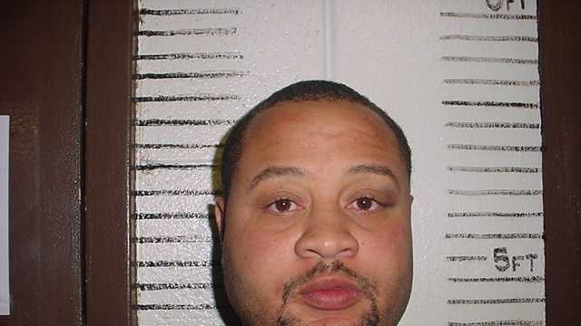 A formal booking photograph or courtroom file photo of Cedric Ricks, a death row inmate in Texas.
